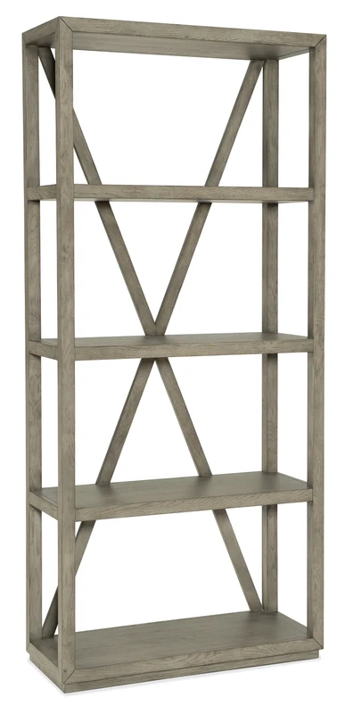 Hooker Furniture - Linville Falls Wisemans View Etagere - 6150-50003-85 Medium Wood / 16" X 38" X 86"