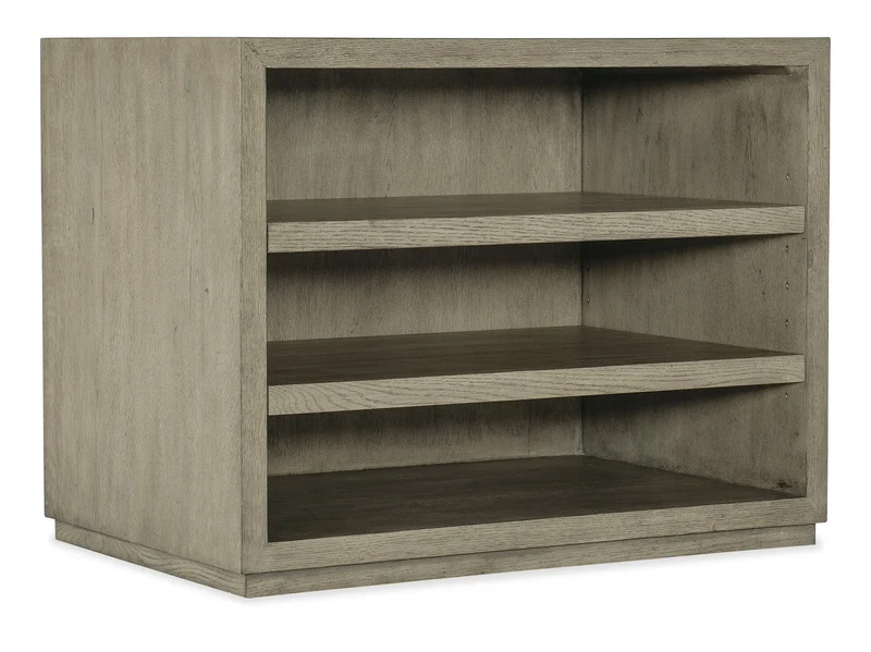 Hooker Furniture - Linville Falls Open Desk Cabinet - 6150-10413-85 Medium Wood / 24" X 36" X 28"