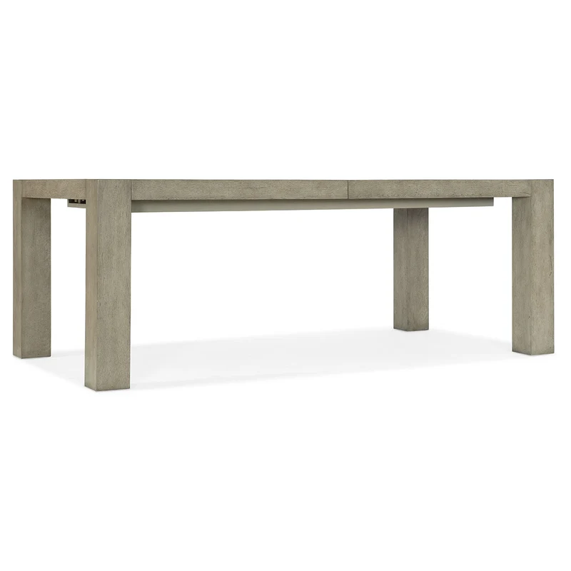 Hooker Furniture - Linville Falls North Fork Rectangle Dining Table w/1-24in Leaf - 6150-75200-85 Grey / 42" X 82" X 30.25"
