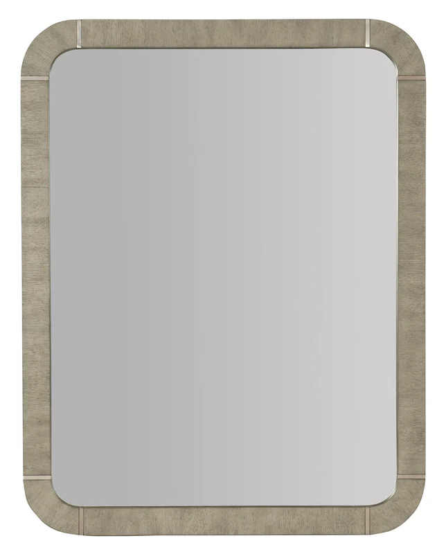 Hooker Furniture - Linville Falls Pinnacle Trails Mirror - 6150-90006-85 Medium Wood / 1.5" X 36" X 46"