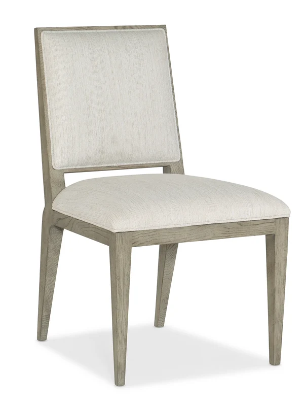 Hooker Furniture - Linville Falls Linn Cove Upholstered Side Chair- Hooker Furniture - 6150-75510-85 Beige / 24.25" X 21.25" X 35.75"