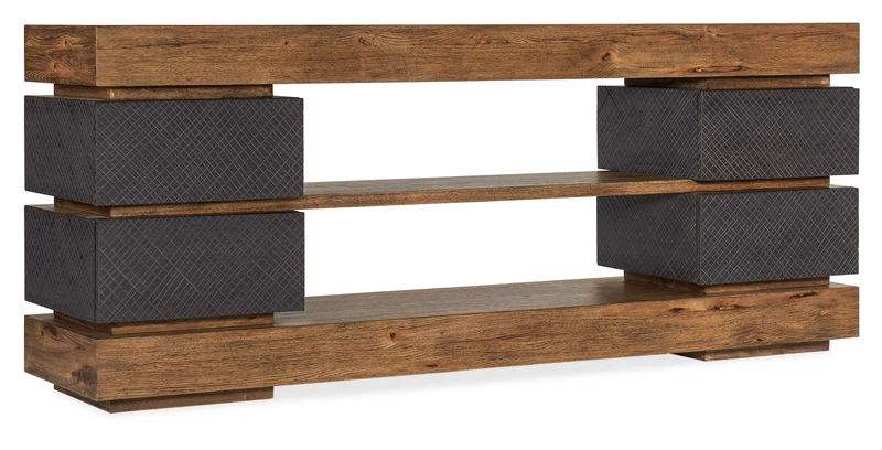 Hooker Furniture - Big Sky Entertainment Console - 6700-55480-80 Grey / 18" X 80" X 32.25"