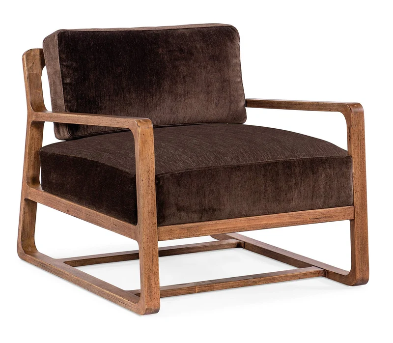 Hooker Furniture - Moraine Accent Chair - Brown - CC585-488 Brown / 31.75" X 31" X 32"