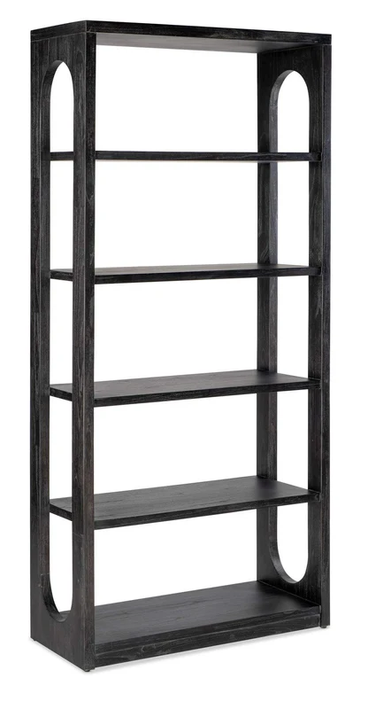 Hooker Furniture - Commerce & Market Etagere - Black - 5899-10443-89 Black / 16" X 38" X 84.25"