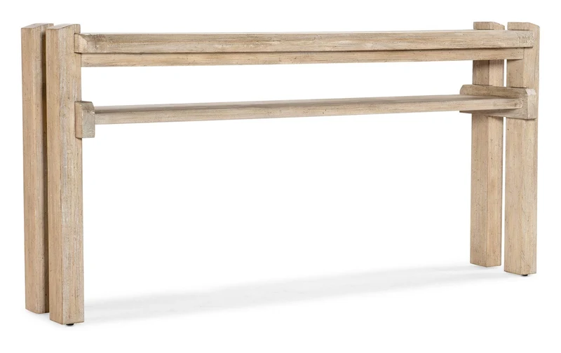Hooker Furniture - Commerce & Market Console - Light Wood - 7228-80144-80 Light Wood / 14" X 66.25" X 32"
