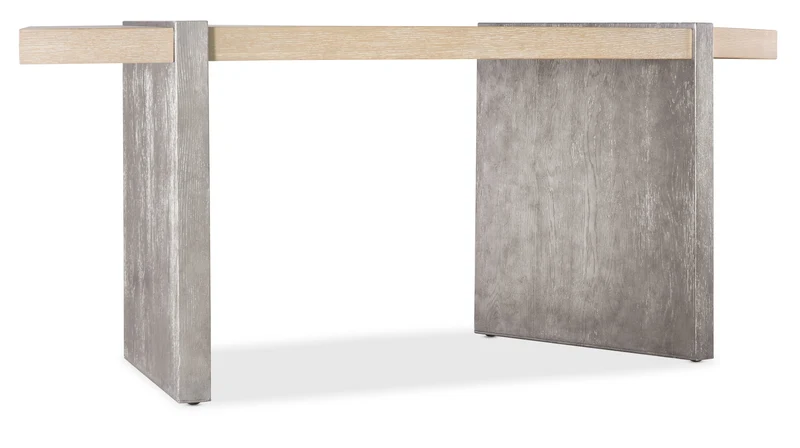 Hooker Furniture - Melange Selleck Writing Desk - 628-10008-95 Light Brown / 30.75" X 74" X 29.75"