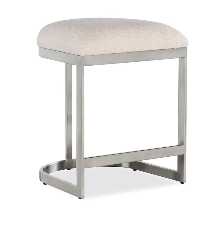 Hooker Furniture - Modern Mood Counter Stool - 6850-75350-95 Pewter / 17.75" X 18.75" X 26.25"