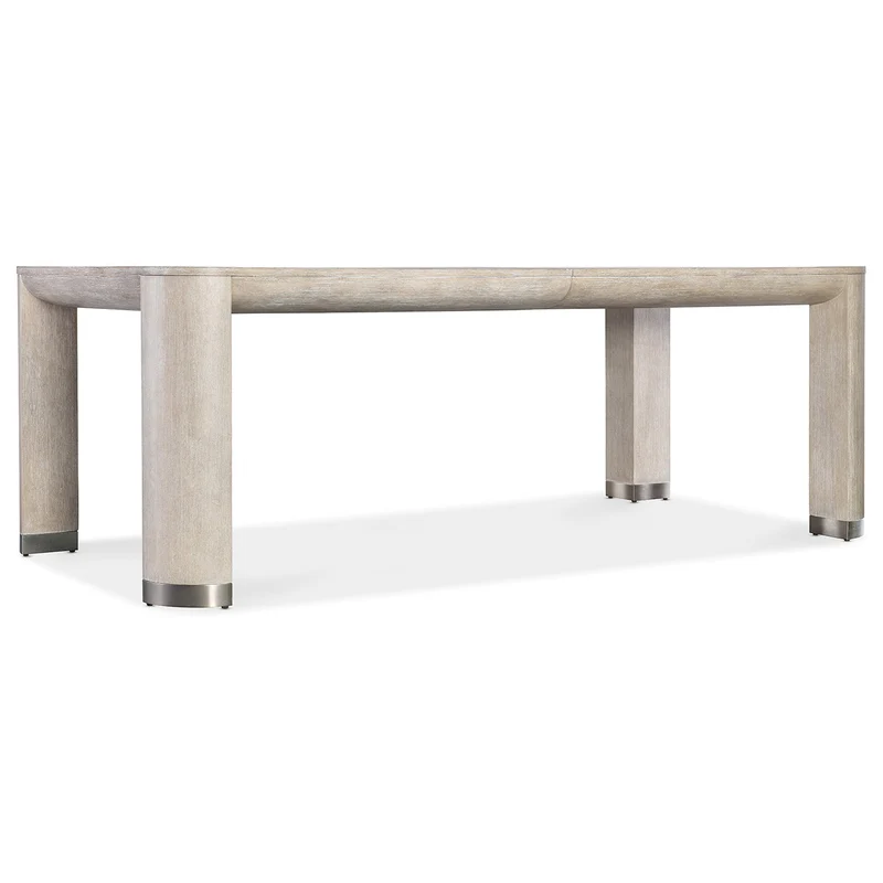 Hooker Furniture - Modern Mood Leg Dining Table w/1-24in leaf - 6850-75200-80 Light Brown / 44" X 86" X 30.25"