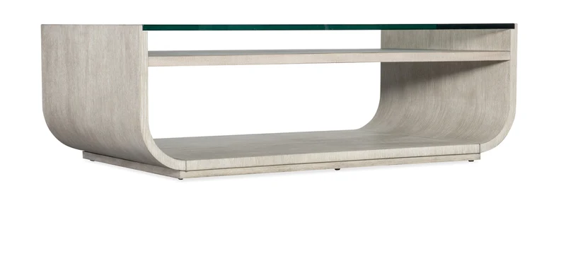 Hooker Furniture - Modern Mood Rectangle Cocktail Table - 6850-80410-80 Light Brown / 30" X 56" X 18.5"