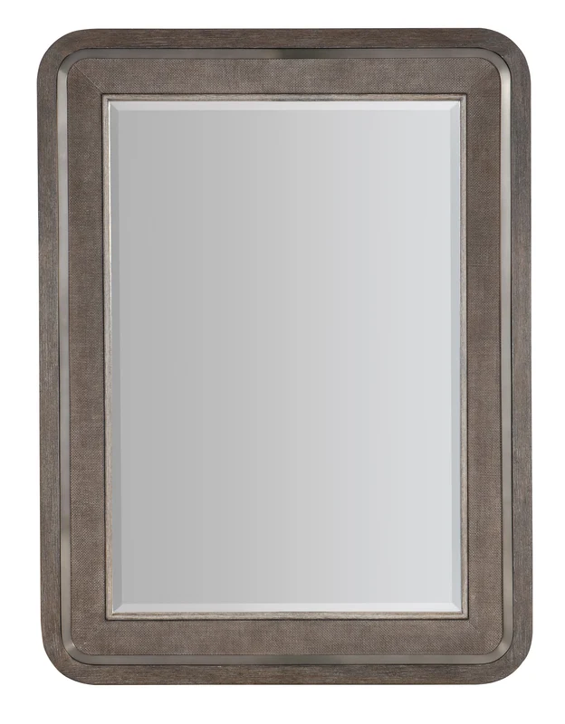 Hooker Furniture - Modern Mood Raffia Landscape Mirror - 6850-90008-89 Medium Brown / 1.5" X 48" X 36"