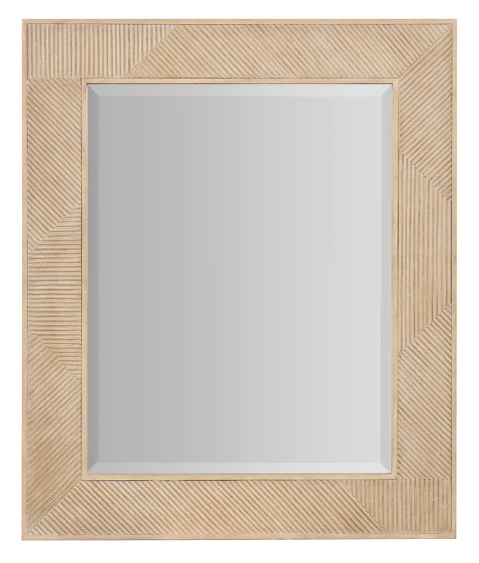 Hooker Furniture - Retreat Landscape Mirror - 6950-90004-80 Light Wood / 2" X 48" X 40"