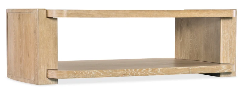 Hooker Furniture - Retreat Rectangle Cocktail Table - 6950-80410-80 Light Wood / 34" X 58" X 18.25"