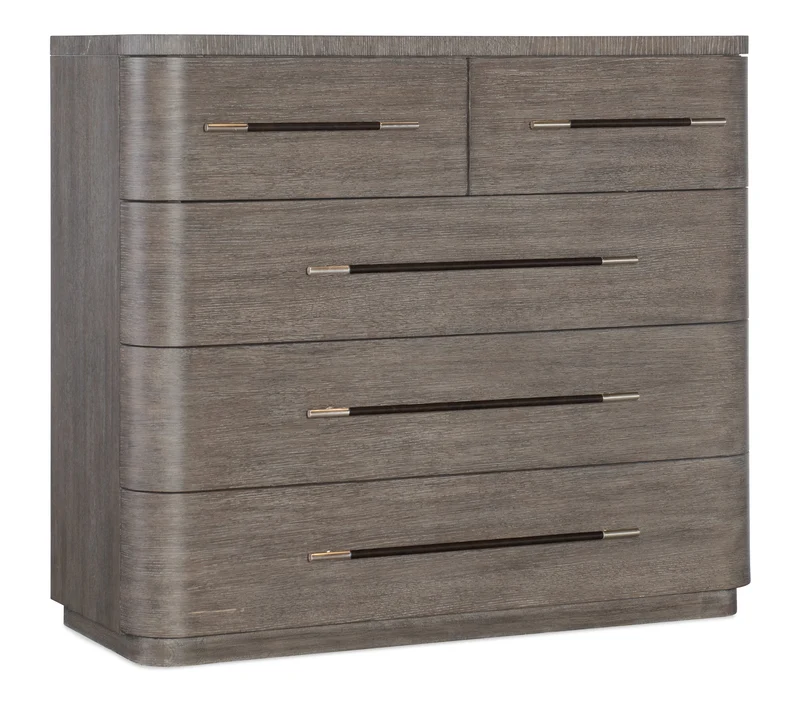 Hooker Furniture - Modern Mood Bachelors Chest - 6850-90017-89 Medium Brown / 20" X 50" X 44.25"