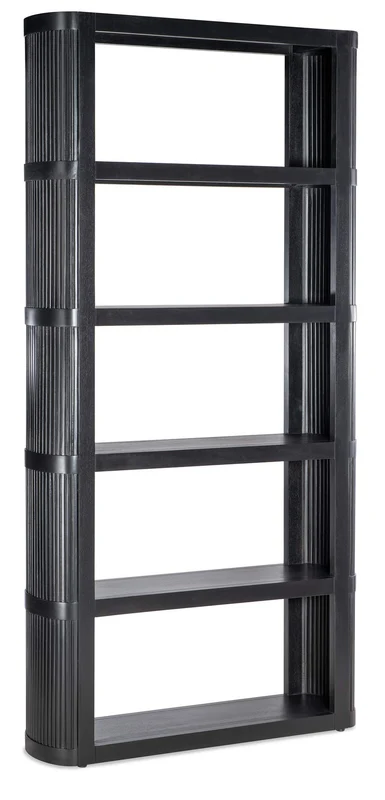 Hooker Furniture - Eden Bookcase - Black - M05-50350-99 Black / 11.75" X 41" X 82.75"