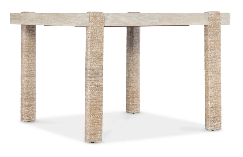 Hooker Furniture - Commerce and Market Seaside Rectangle Dining Table w/1-22in Leaf - 7228-75007-80 Light Wood / 40" X 44" X 30.5"