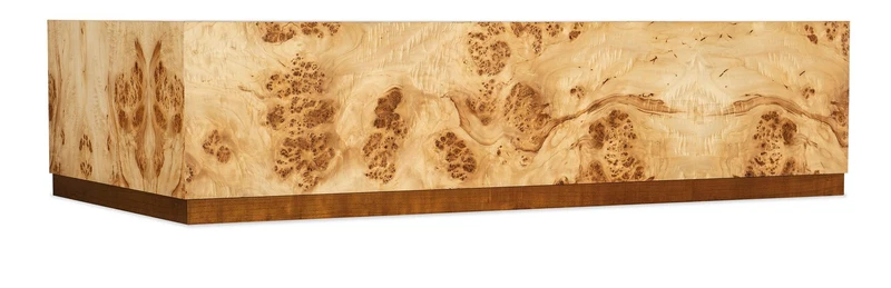 Hooker Furniture - Auberon Burl Coffee Table - Light Wood - M30-80110-80 Light Wood / 32" X 62" X 16.5"