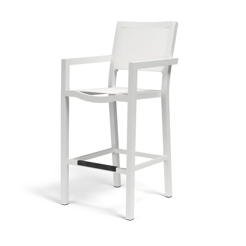 Sunset West - Naples Sling Barstool - White - SW1101-7B