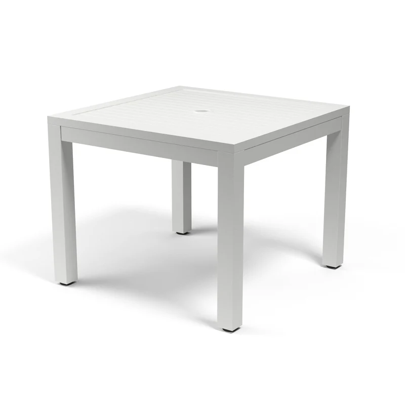 Sunset West - Naples Square 36" Dining Table - White - SW1101-SQT36