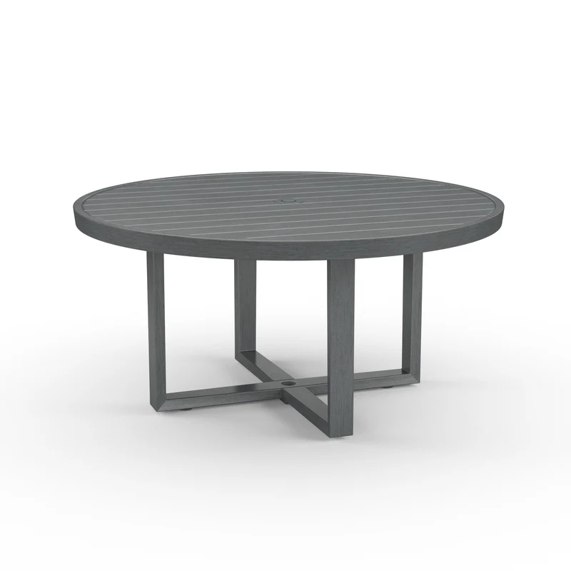 Sunset West - Redondo 60" Round Dining Table - Slate - SW3801-RDT60