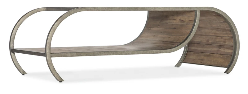 Hooker Furniture - Commerce & Market Open Ended Cocktail Table - 7228-80184-85 Medium Wood / 28" X 52" X 18"