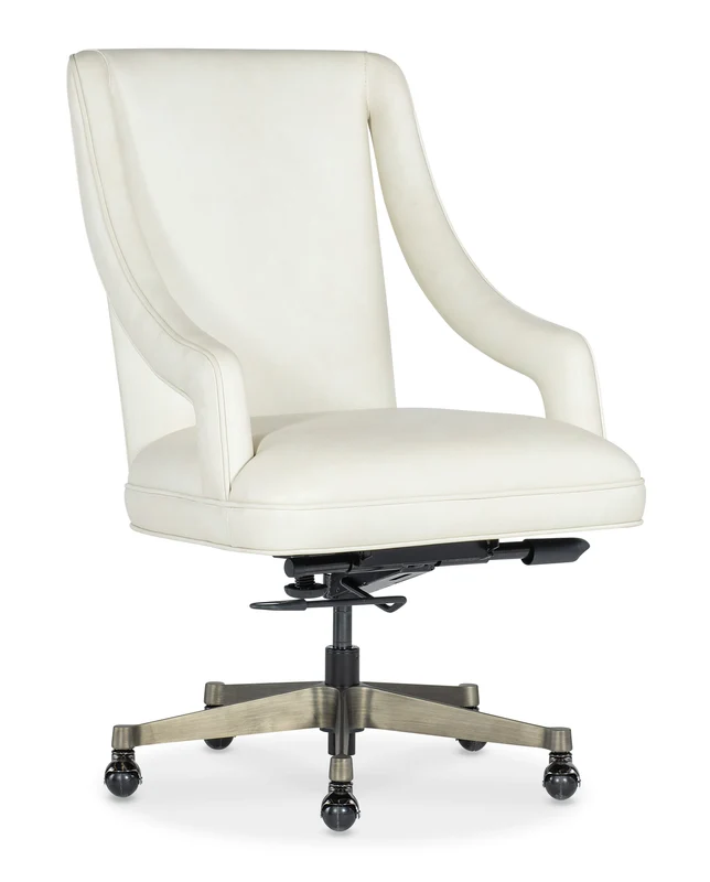 Hooker Furniture - Meira Executive Swivel Tilt Chair - EC210-001 White / 30" X 26" X 39"