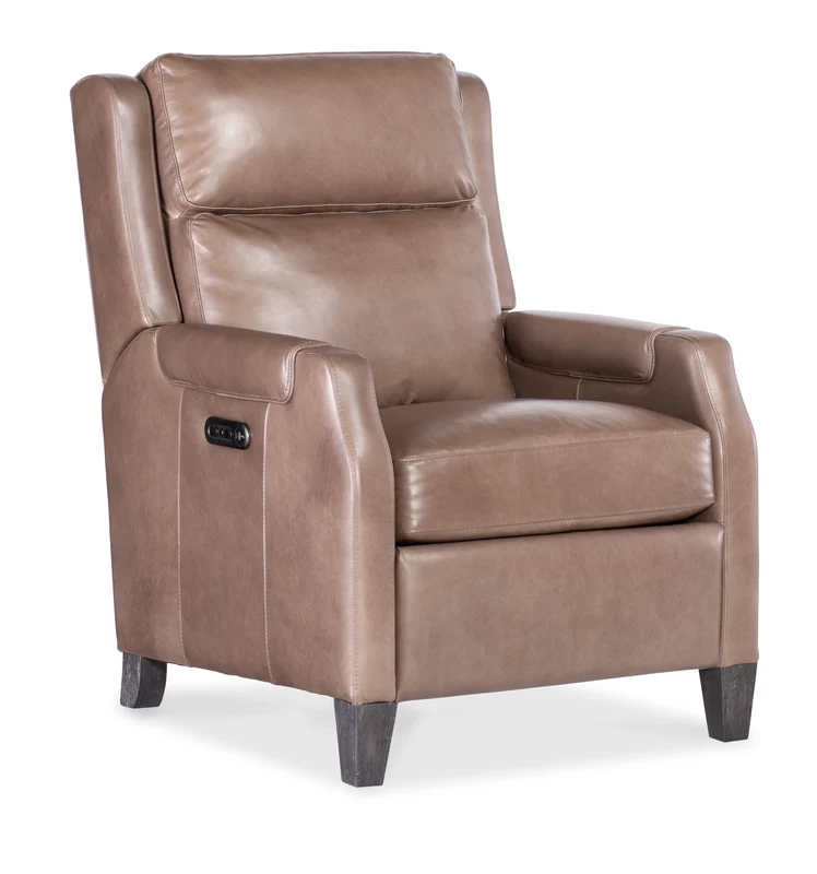 Hooker Furniture - Nelson Power Recliner w/Power Headrest - RC818-PH-076 Brown / 39" X 29.75" X 42"