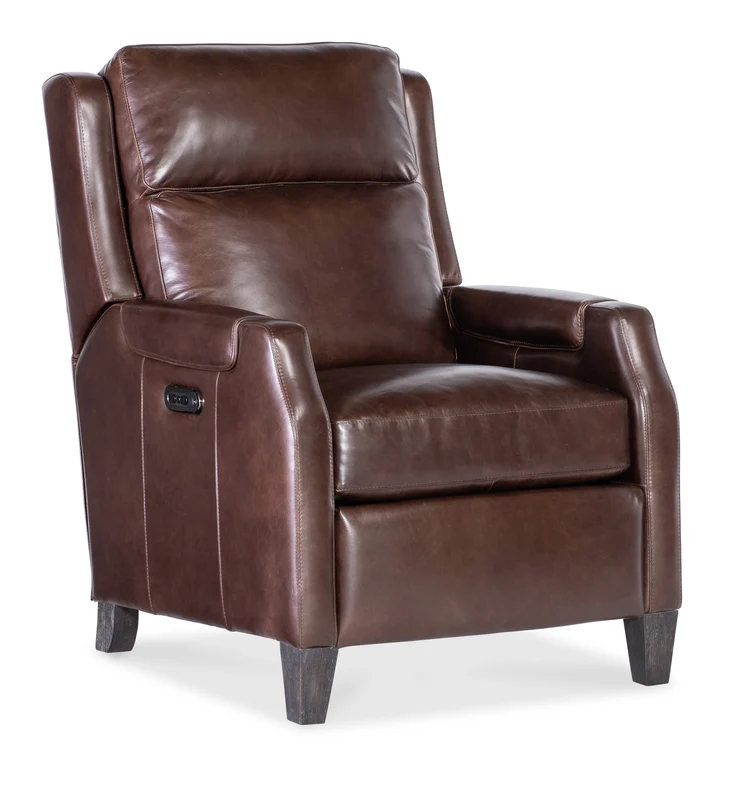 Hooker Furniture - Nelson Power Recliner w/Power Headrest - RC818-PH-089 Brown / 39" X 29.75" X 42"