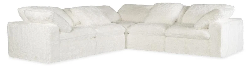 Hooker Furniture - Barefoot 5-Seat Sectional - SS410-5PC-410 White / 125" X 125" X 24.75"