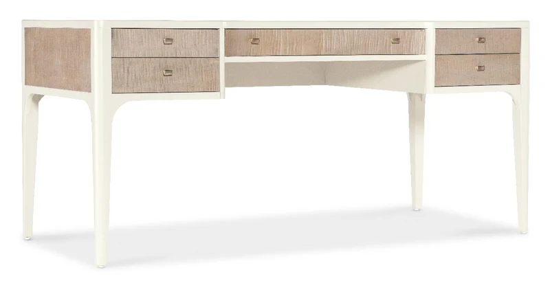 Hooker Furniture - Hera Writing Desk - 6052-10459-80 White/Cream/Beige / 30" X 68" X 31"