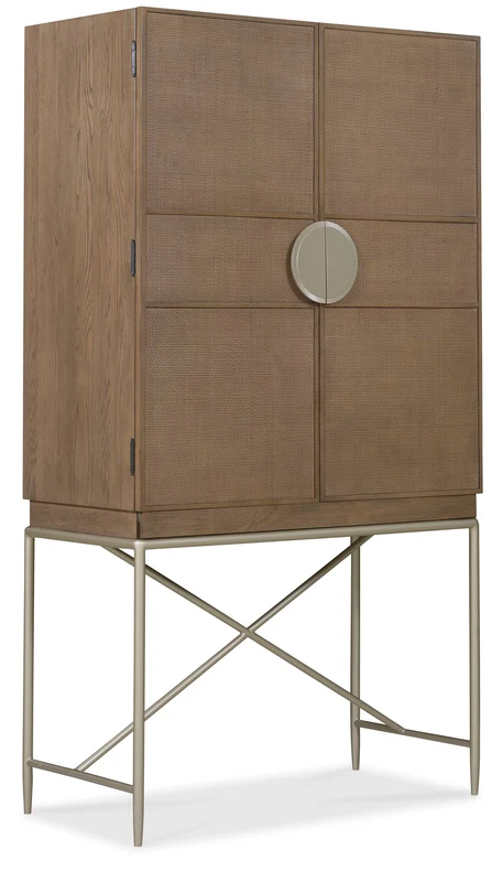 Hooker Furniture - Sonnet Hub - 6072-10309-85 Medium Wood / 21" X 40" X 76.25"