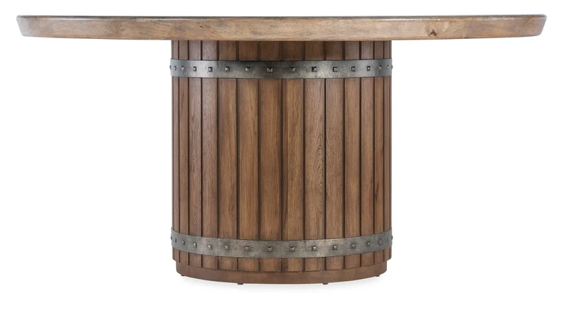 Hooker Furniture - Vineyard Row Round Dining Table - 6952-75203-80 Dark Wood / 62" X 62" X 30"