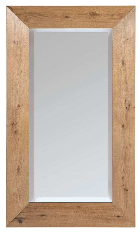Hooker Furniture - Wade Floor Mirror - Light Wood - M08-50560-80 Light Wood / 6" X 46" X 80.25"