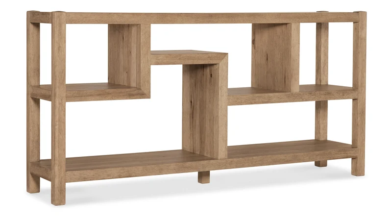 Hooker Furniture - Vineyard Row Small Console - 6952-85001-80 Light Wood / 15" X 68" X 34.25"
