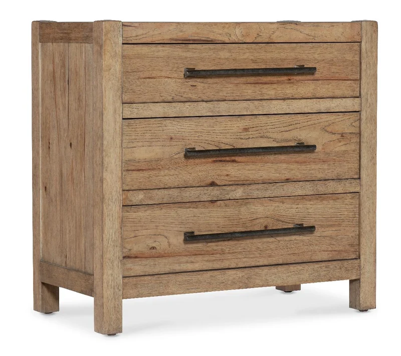 Hooker Furniture - Vineyard Row Two-Drawer Nightstand - 6952-90116-80 Light Wood / 18" X 34" X 32"