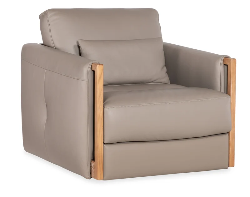 Hooker Furniture - Meridian Swivel Chair - SS417-SW-074 Grey / 42" X 37.5" X 34.25"