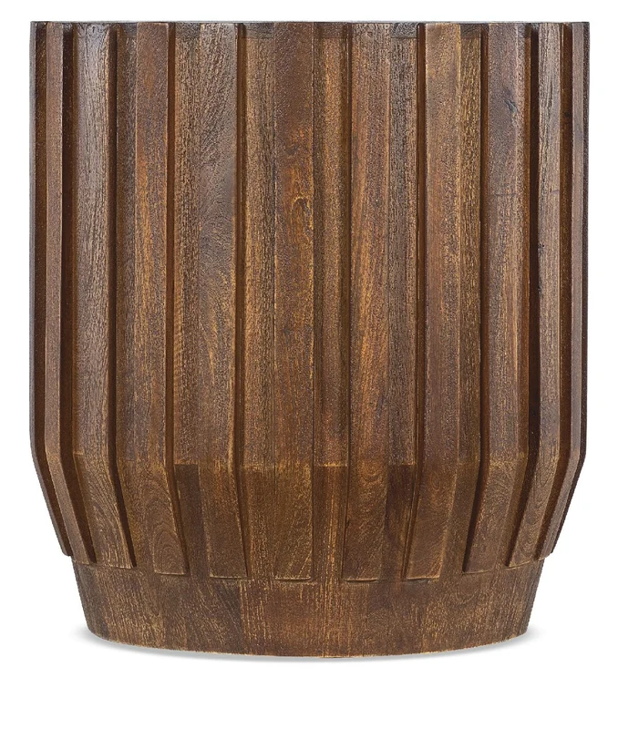 Hooker Furniture - Commerce and Market Gears Round End Table - 7228-80212-85 Medium Wood / 22" X 22" X 24"