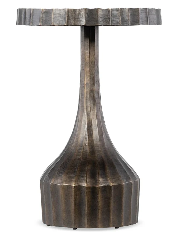 Hooker Furniture - Commerce and Market Ferrous Accent Table - 7228-80210-89 Brown / 17" X 17" X 24.75"