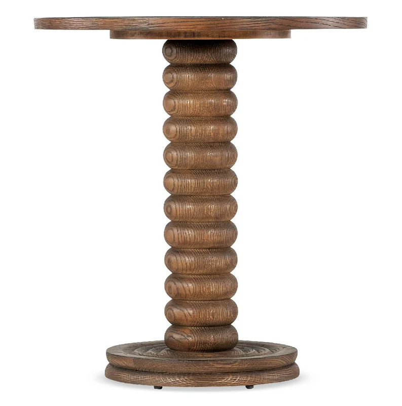 Hooker Furniture - Commerce and Market Spindle Accent Table - 7228-80224-89 Medium Wood / 22" X 22" X 24"