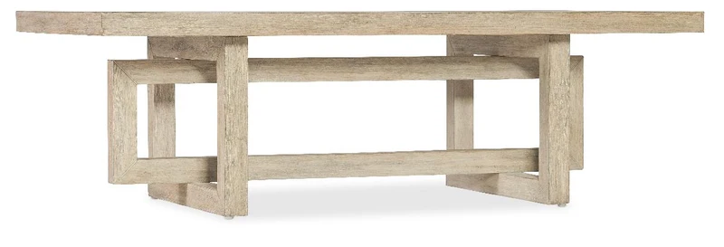 Hooker Furniture - Commerce and Market Modern Rectangle Cocktail Table - 7228-80197-80 Light Wood / 32" X 58" X 18"