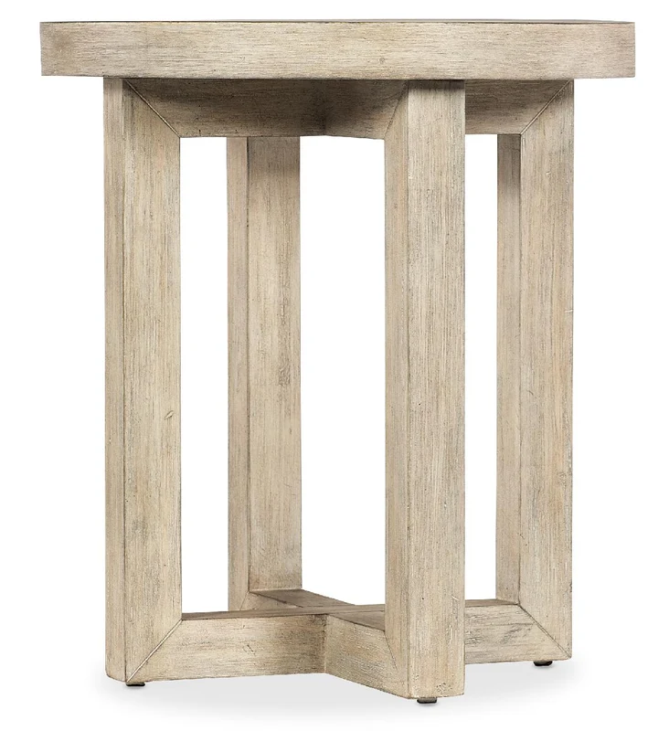 Hooker Furniture - Commerce and Market Modern Side Table - 7228-80198-80 Light Wood / 22" X 22" X 24"