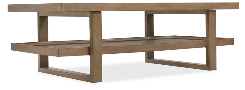 Hooker Furniture - Sonnet Rectangle Cocktail Table - 6072-80110-85 Medium Wood / 30" X 54" X 18"