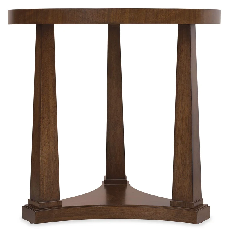Hooker Furniture - Archives Round End Table - Dark Wood - 6123-80116-89 Dark Wood / 26" x 26" x 25"