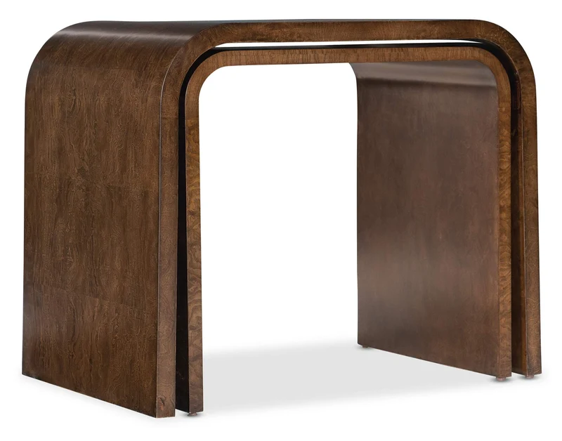 Hooker Furniture - Archives Nesting Tables - Dark Wood - 6123-80313-89 Dark Wood / 22" x 28" x 24"