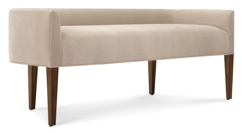 Hooker Furniture - Archives Bed Bench - Beige - 6123-90019-89 Beige / 20.25" X 57.5" X 22"