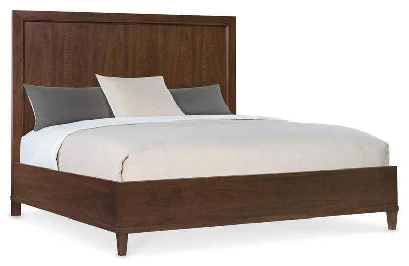 Hooker Furniture - Archives California King Panel Bed - Dark Wood - 6123-90260-89 Brown / California King