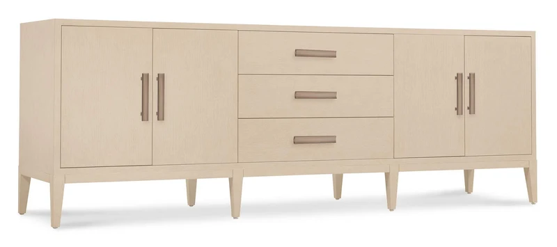 Hooker Furniture - Westwood Credenza - Light Wood - 6133-55486-80 Light Wood / 20.25" x 86.25" x 30.5"