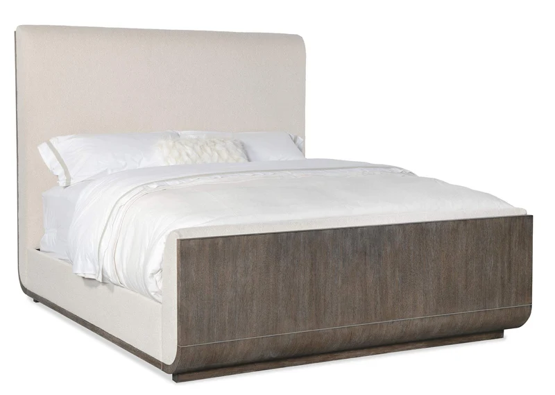 Hooker Furniture - Modern Mood Queen Upholstered Panel Bed - Beige - 6850-90950-89 Beige / Queen