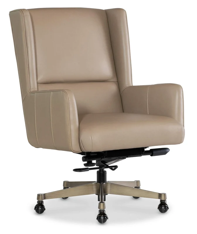 Hooker Furniture - Primrose Executive Swivel Tilt Chair - Beige - EC826-070 Beige / 32" x 26.5" x 40"