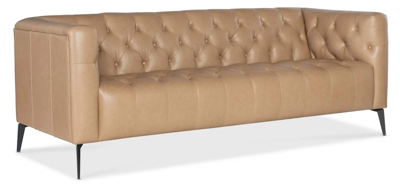 Hooker Furniture - Nicolla Stationary Sofa - Brown - SS637-03-070 Brown / 84.25"