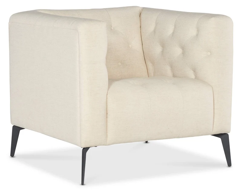 Hooker Furniture - Nicolla Stationary Chair - Beige - SS637-01-411 Beige / 35.25" x 33.75" x 30.75"